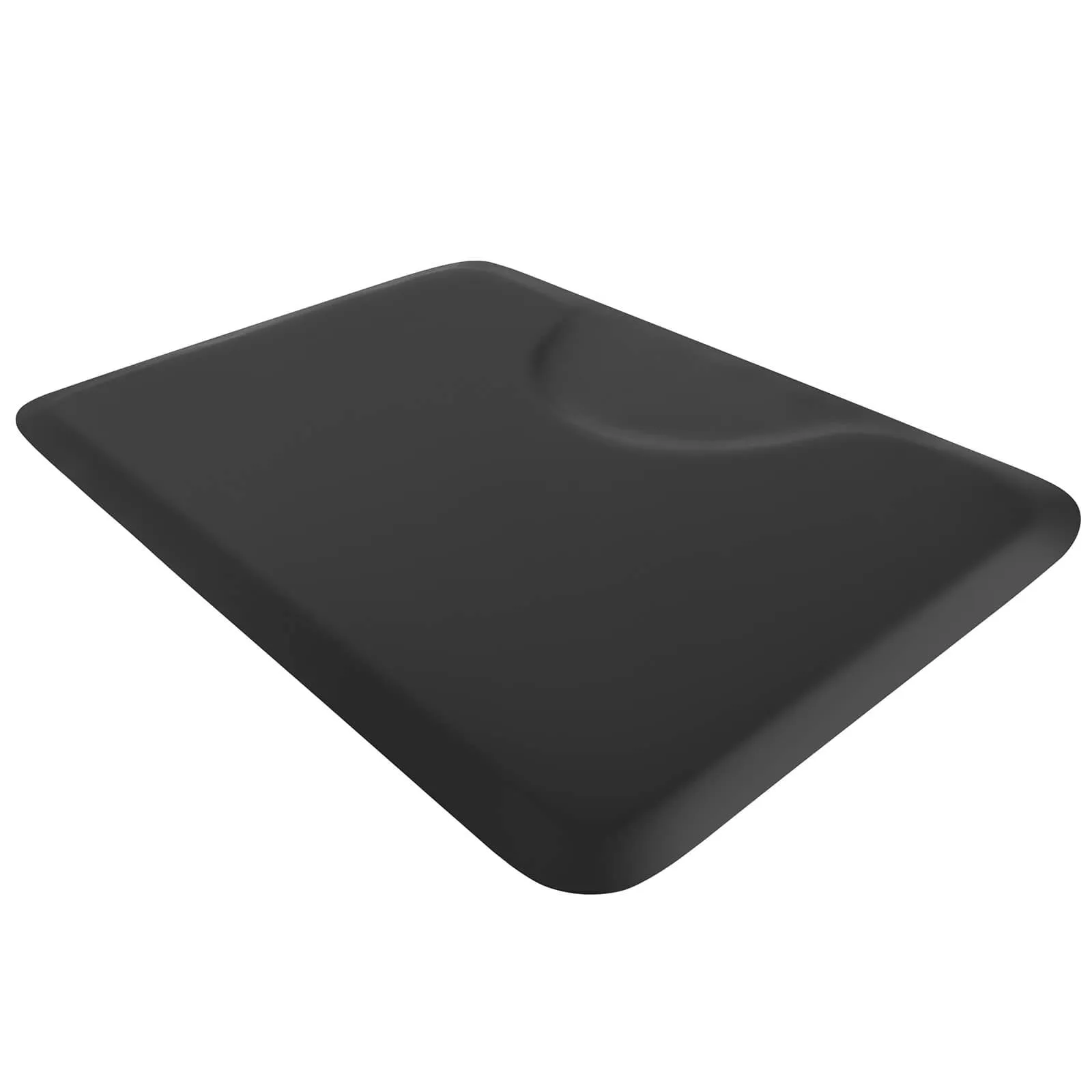 #10024 3 ft. x 4 ft. Barber Chair Mat Salon & Barber Shop Chair Anti-Fatigue Mats Comfort Salon Chair Mat,Black Rectangle - 1/2 in. Thick