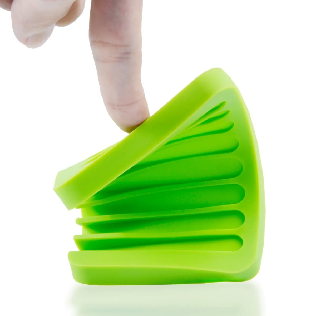 1071 Self Draining Drying Mat Silicone Soap Dish