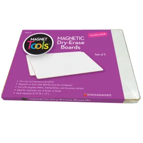 #15053 MAGNETIC DRY ERASE BOARDS SET OF 5