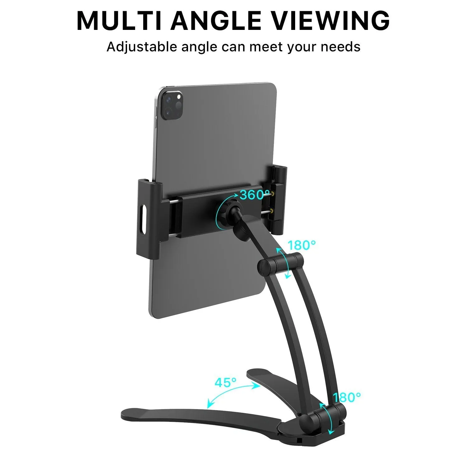 2-in-1 Tablet Mount for Wall & Surface