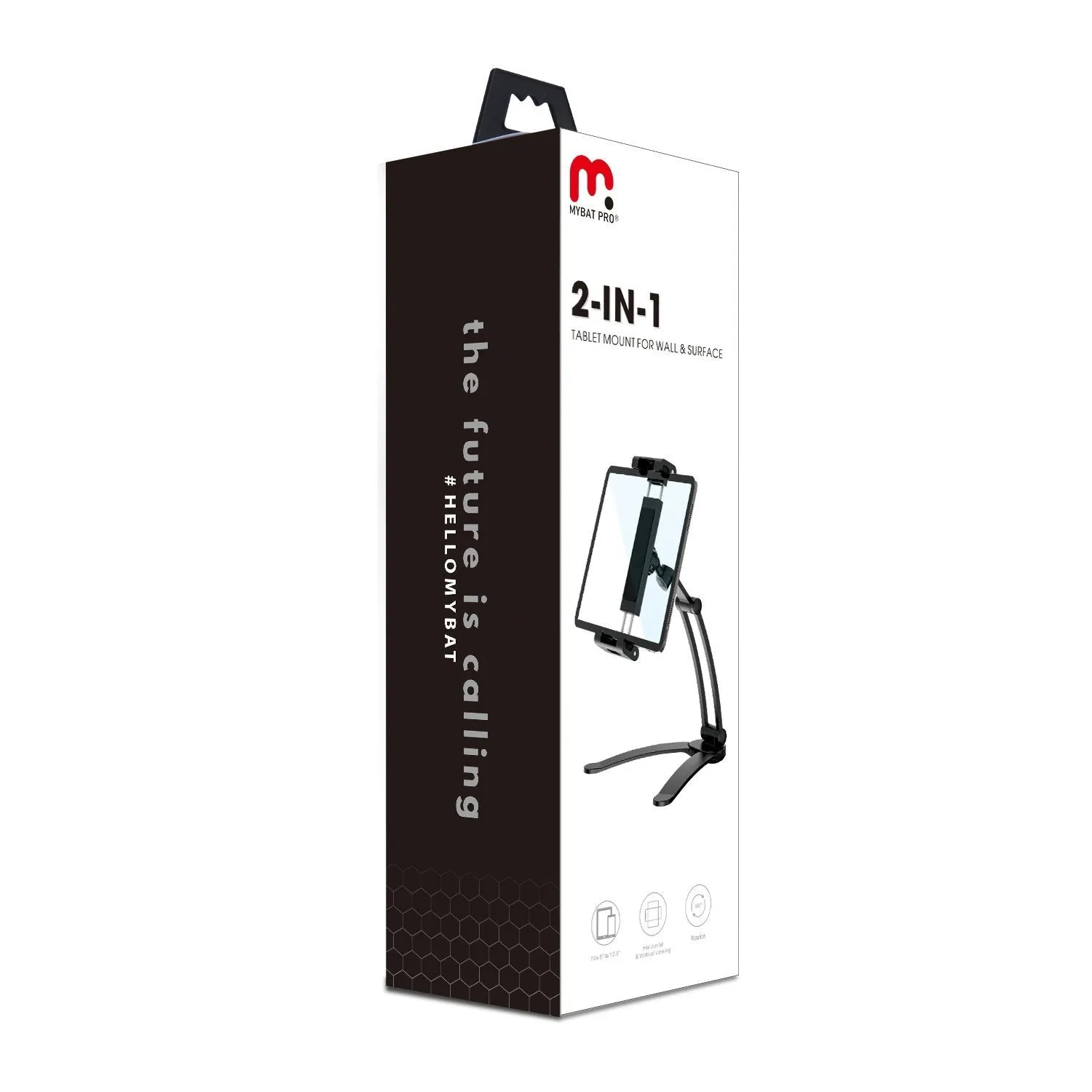 2-in-1 Tablet Mount for Wall & Surface