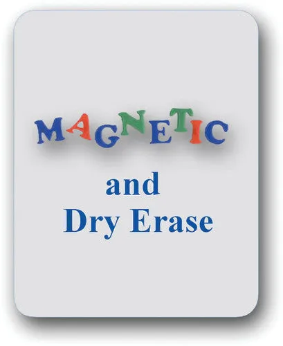 2-Sided Magnetic Dry Erase Board, 9" x 12"