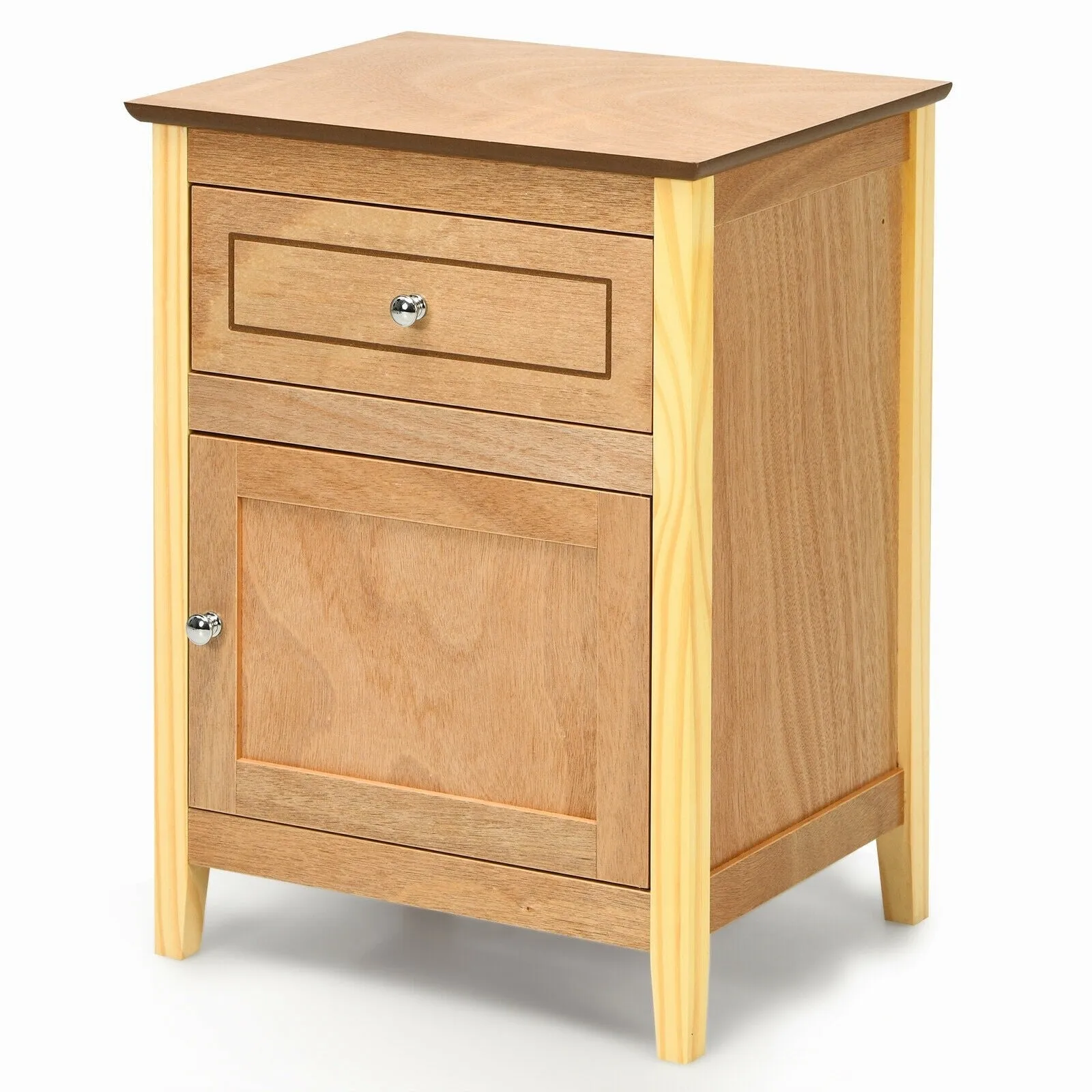 2-Tier Accent Table - Natural