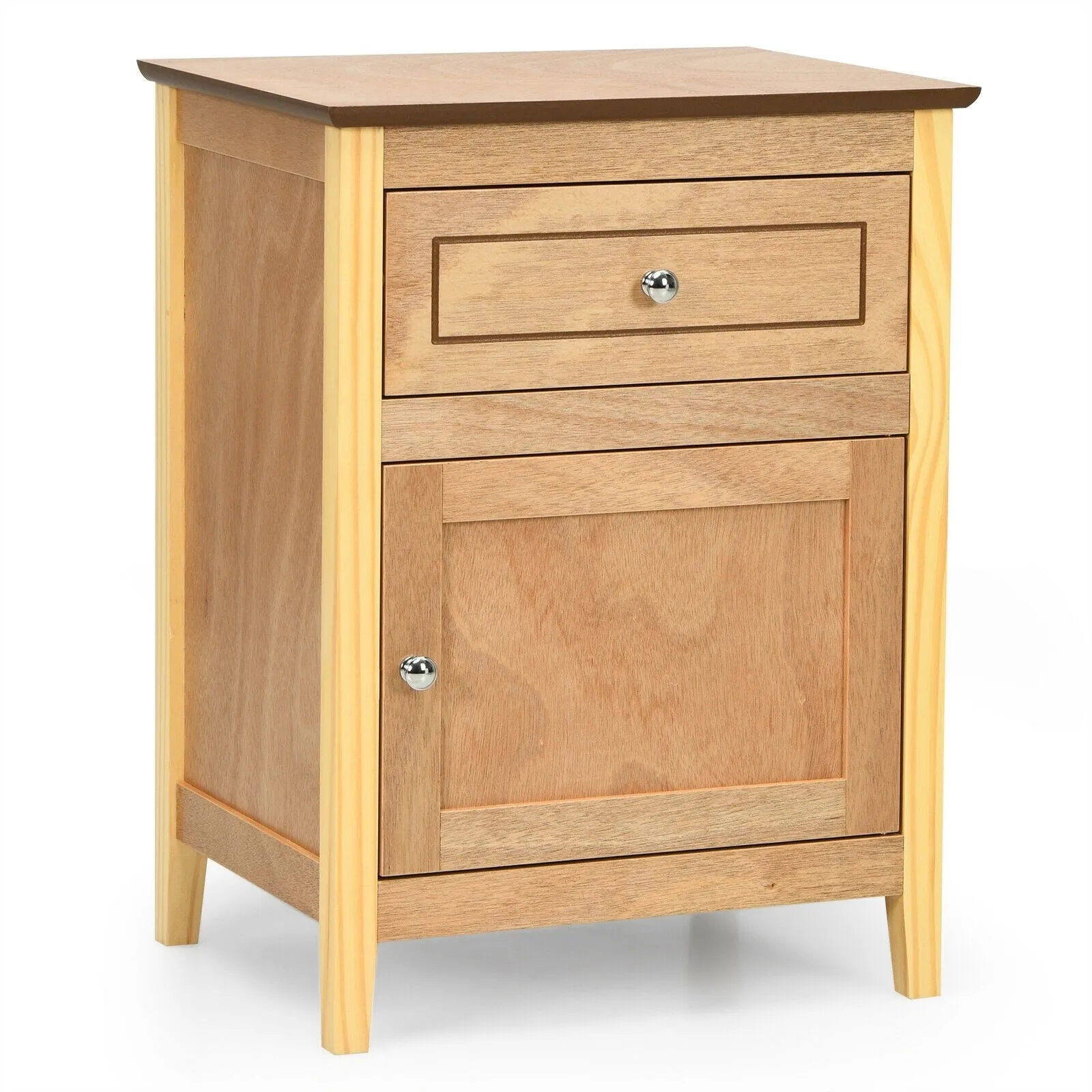 2-Tier Accent Table - Natural
