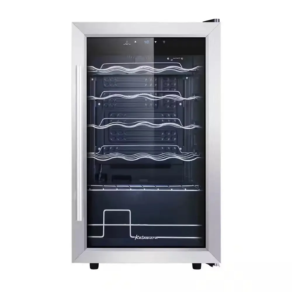 24 Bottle Single Zone Wine Cooler Small Wine Fridge
