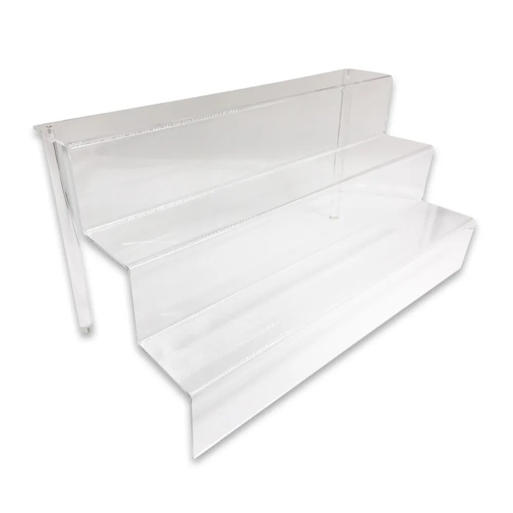 3 Tier 18" Wide Acrylic Riser