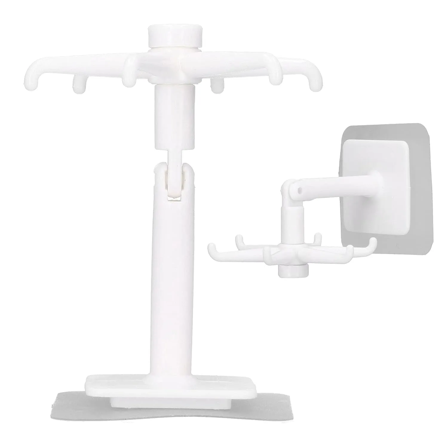 360° Rotating Folding Hook Self-Adhesive Waterproof Wall Mounted Hook