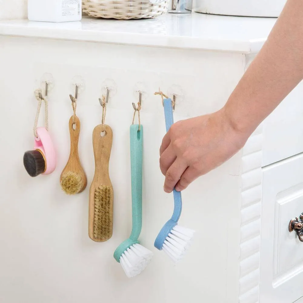 Adhesive Hooks For Walls (5 Pieces)