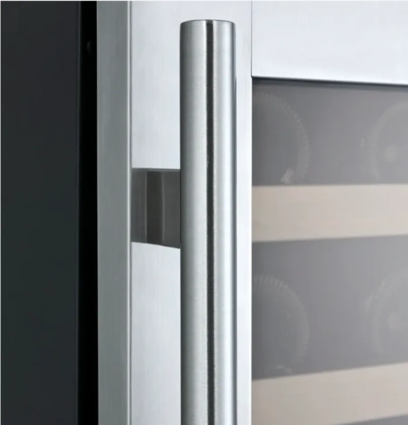 Allavino 24" Left Hinge 56 Bottle Dual Zone Stainless Wine Refrigerator