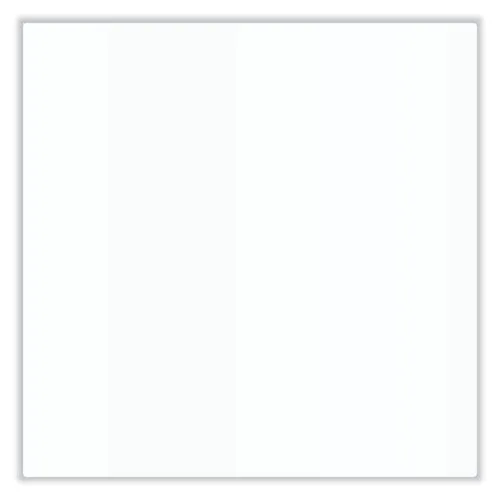 Aria Low-profile Frameless Magnetic Glassboard, 72" X 48", White Surface