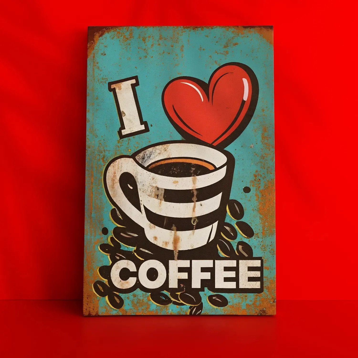 Artwork Of Coffee With Quote