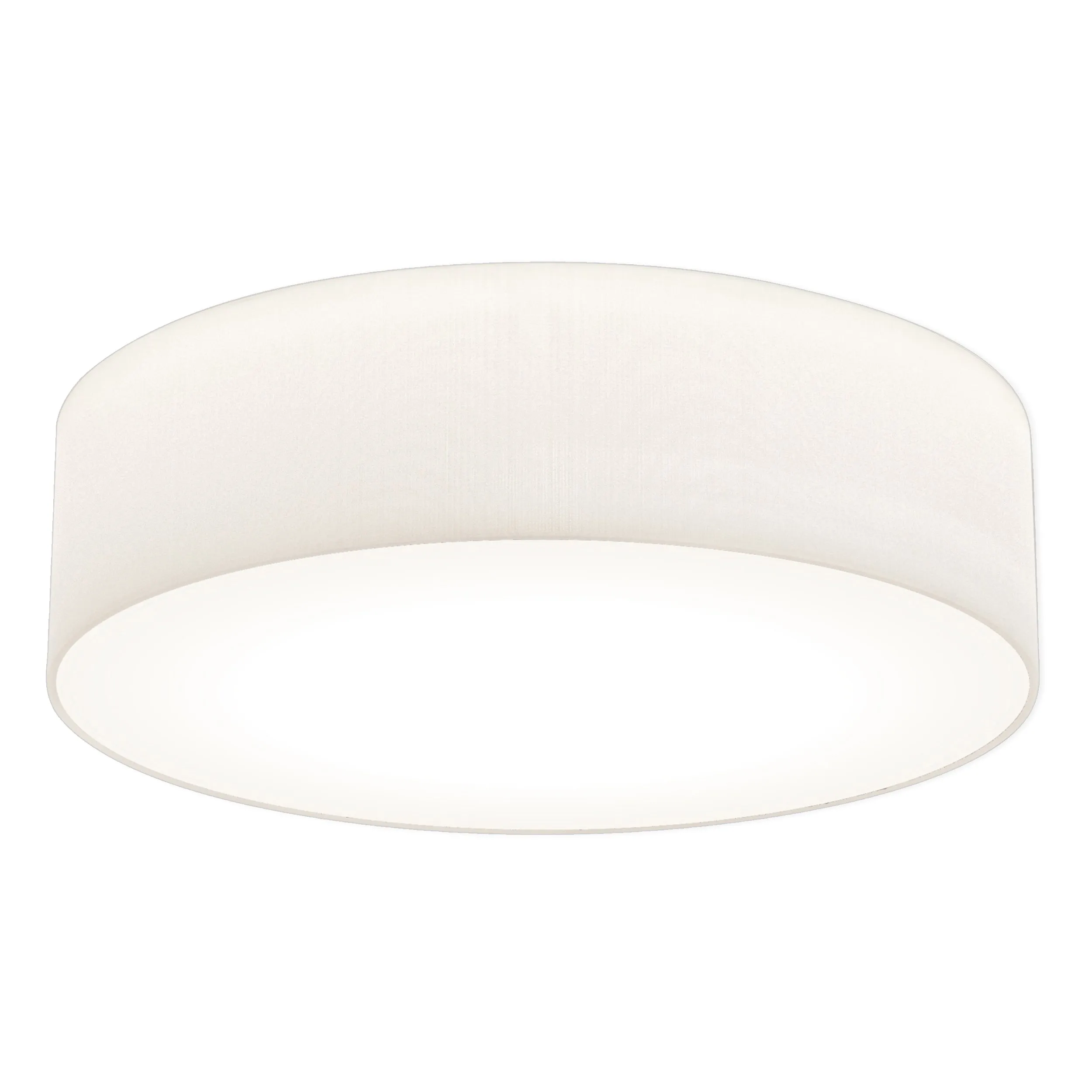 Astro 1421004 Cambria 480 3 Light Ceiling Light White Fabric (P)
