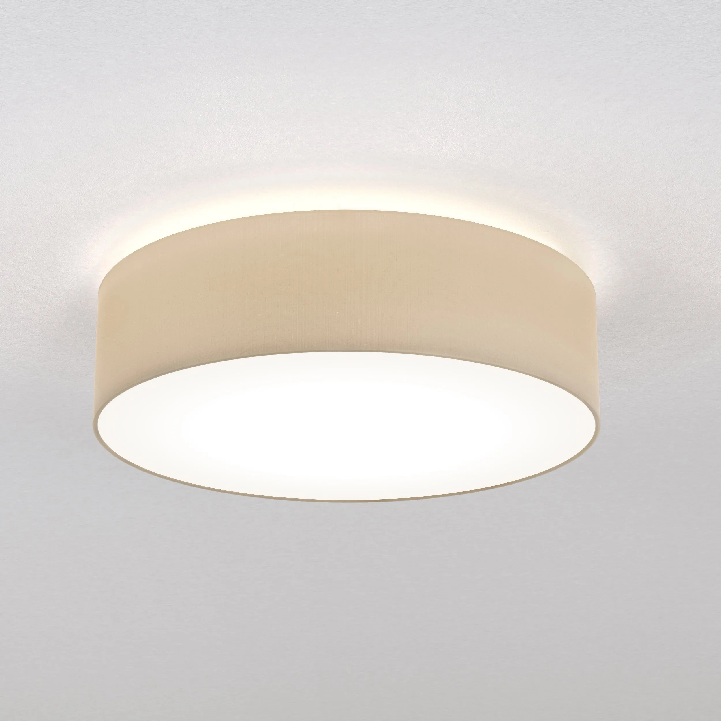Astro 1421005 Cambria 480 3 Light Ceiling Light Putty Fabric (P)