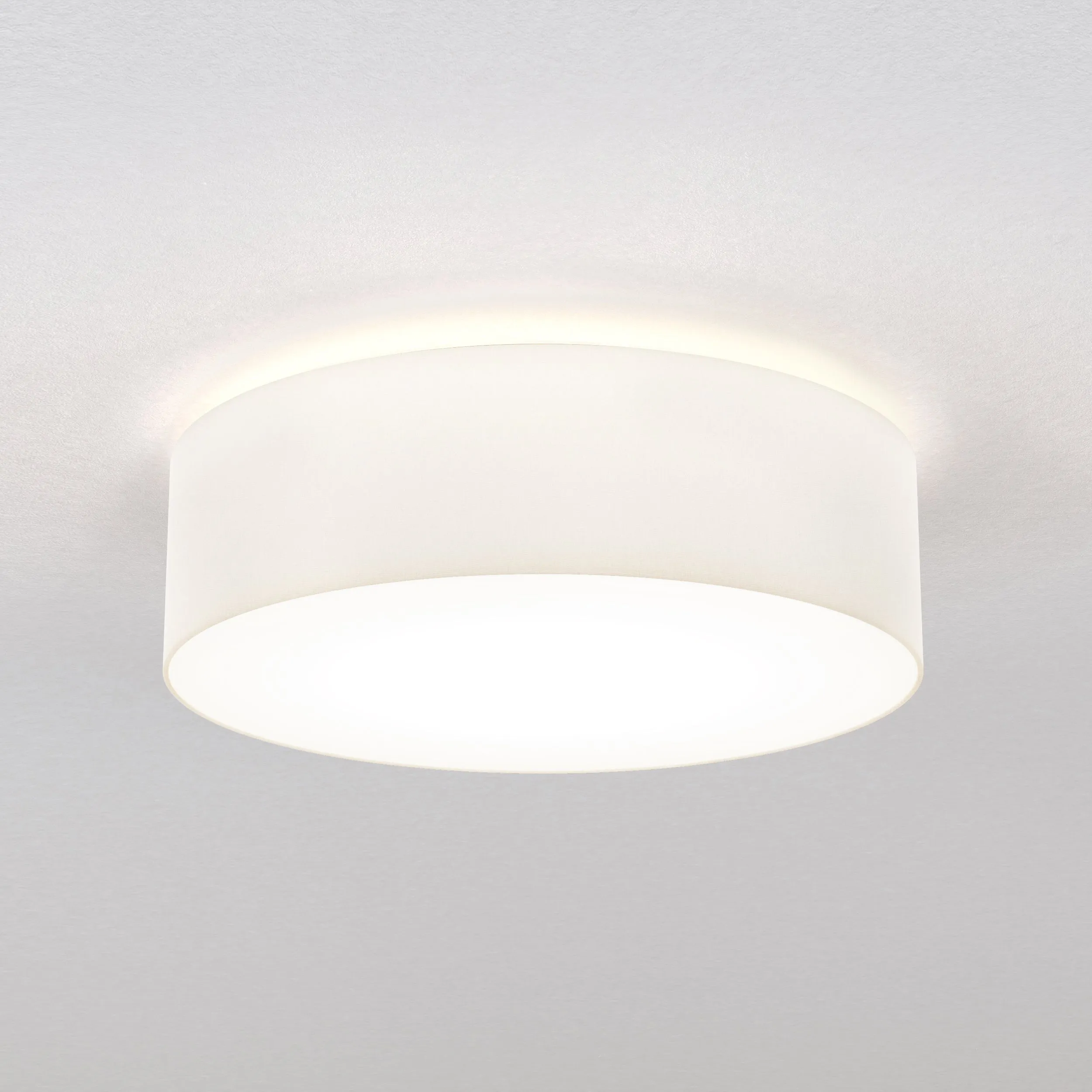 Astro 1421007 Cambria 580 3 Light Ceiling Light White Fabric (P)