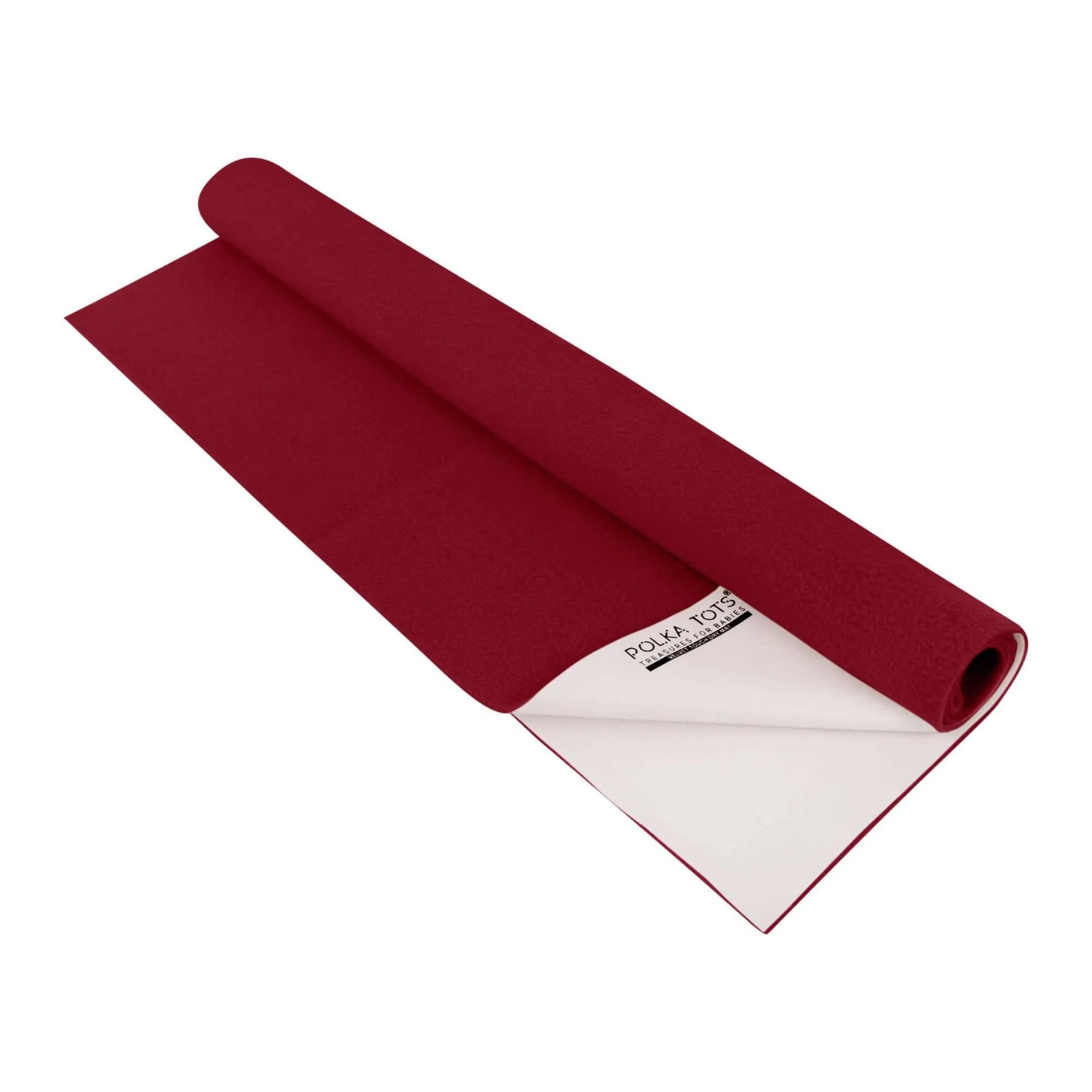 Baby Dry Sheet / Bed Protector Small Maroon (Size 50 x 70 CM)