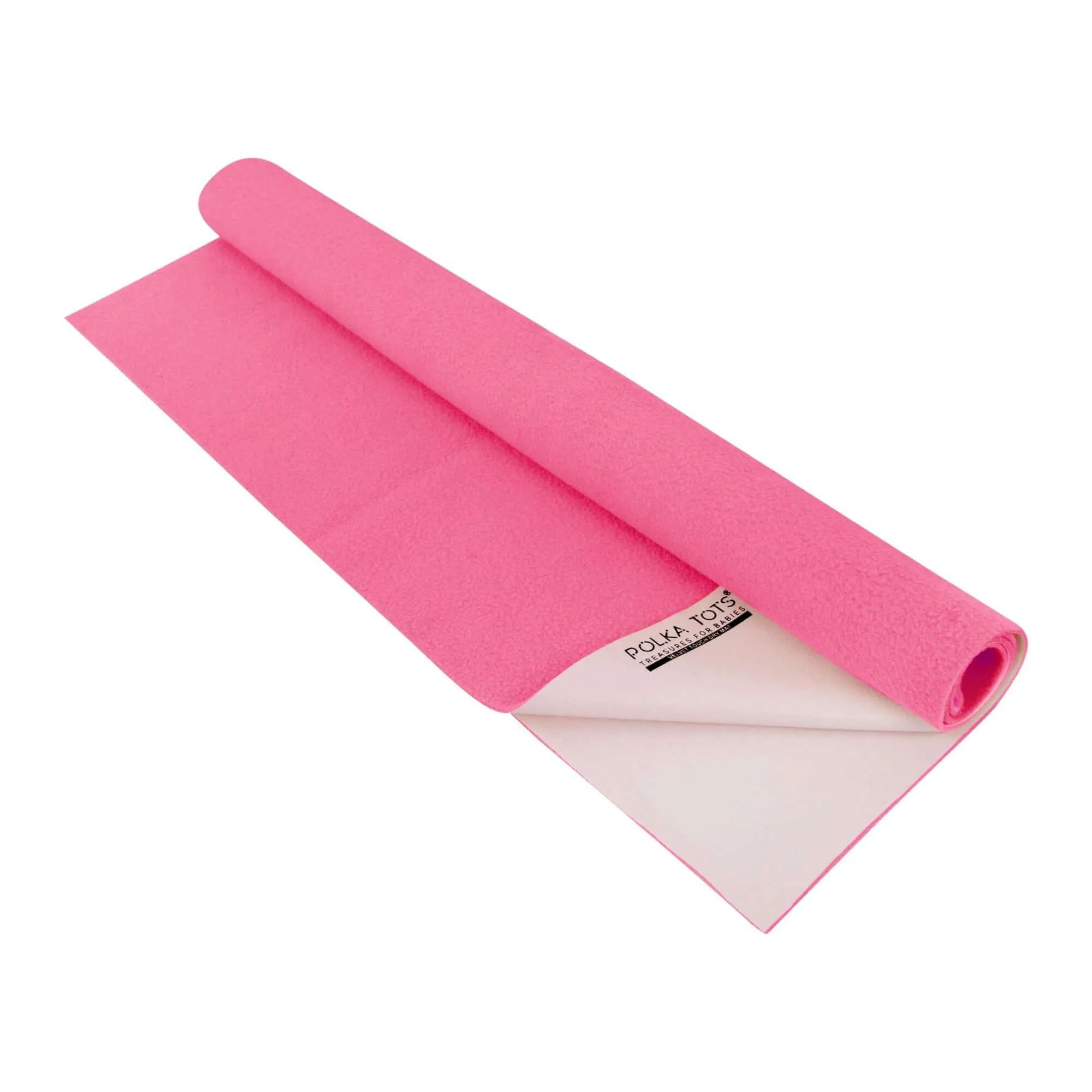 Baby Dry Sheet / Bed Protector Small Pink (Size 50 x 70 CM)