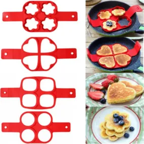 baking mold breakfast pancakes omelets egg templet silicon kitchen rings ✈️ free.shipping