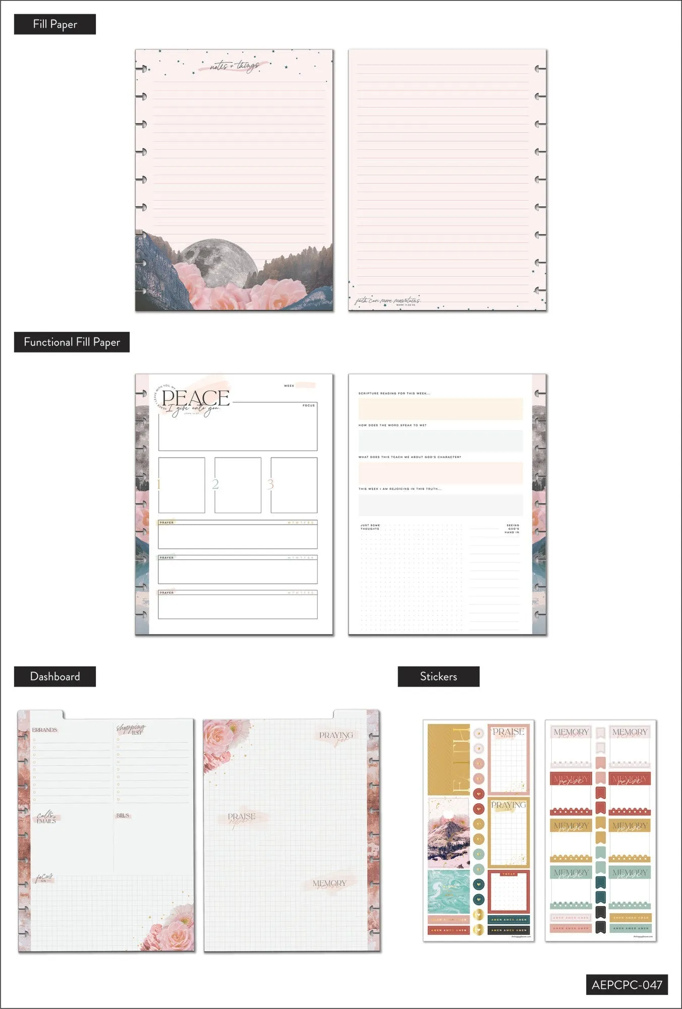 Be Still Classic Faith Planner Companion