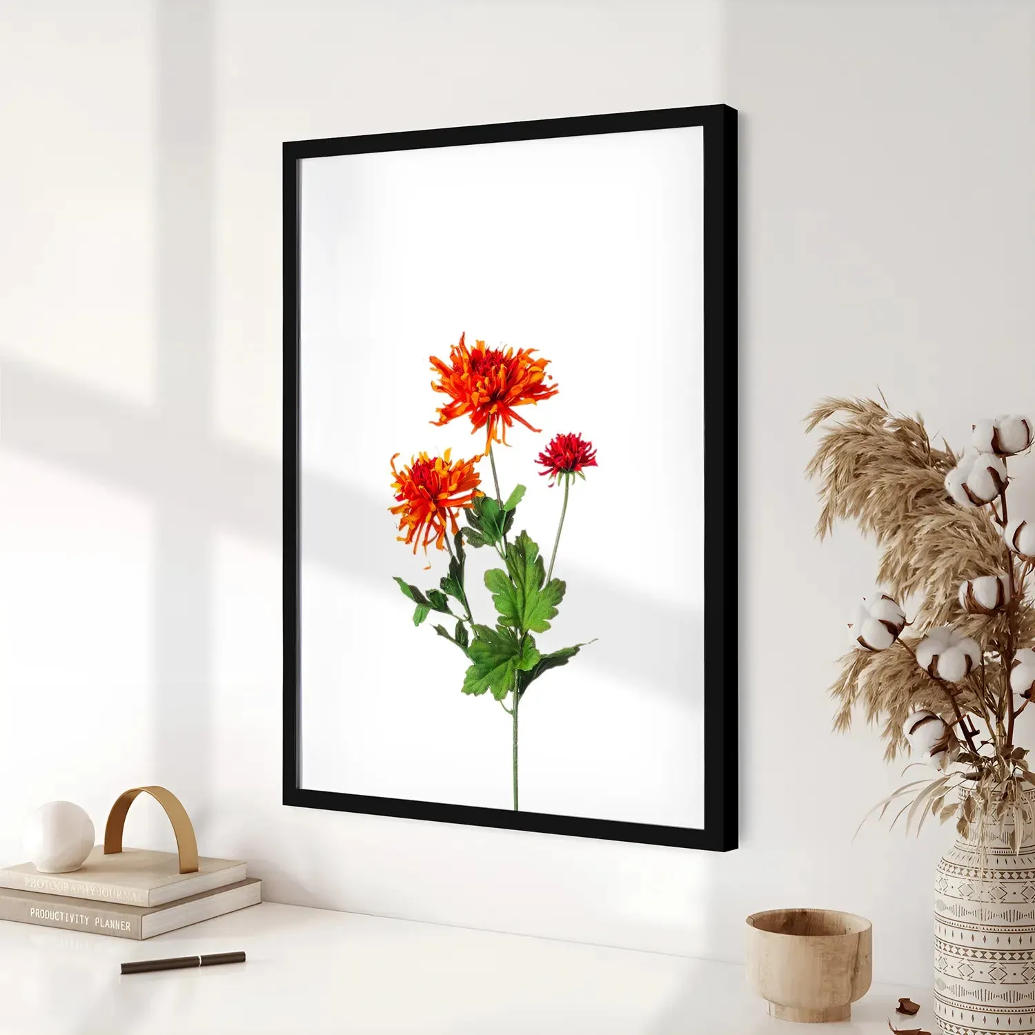 Beautiful Flower Plant Nature Painting