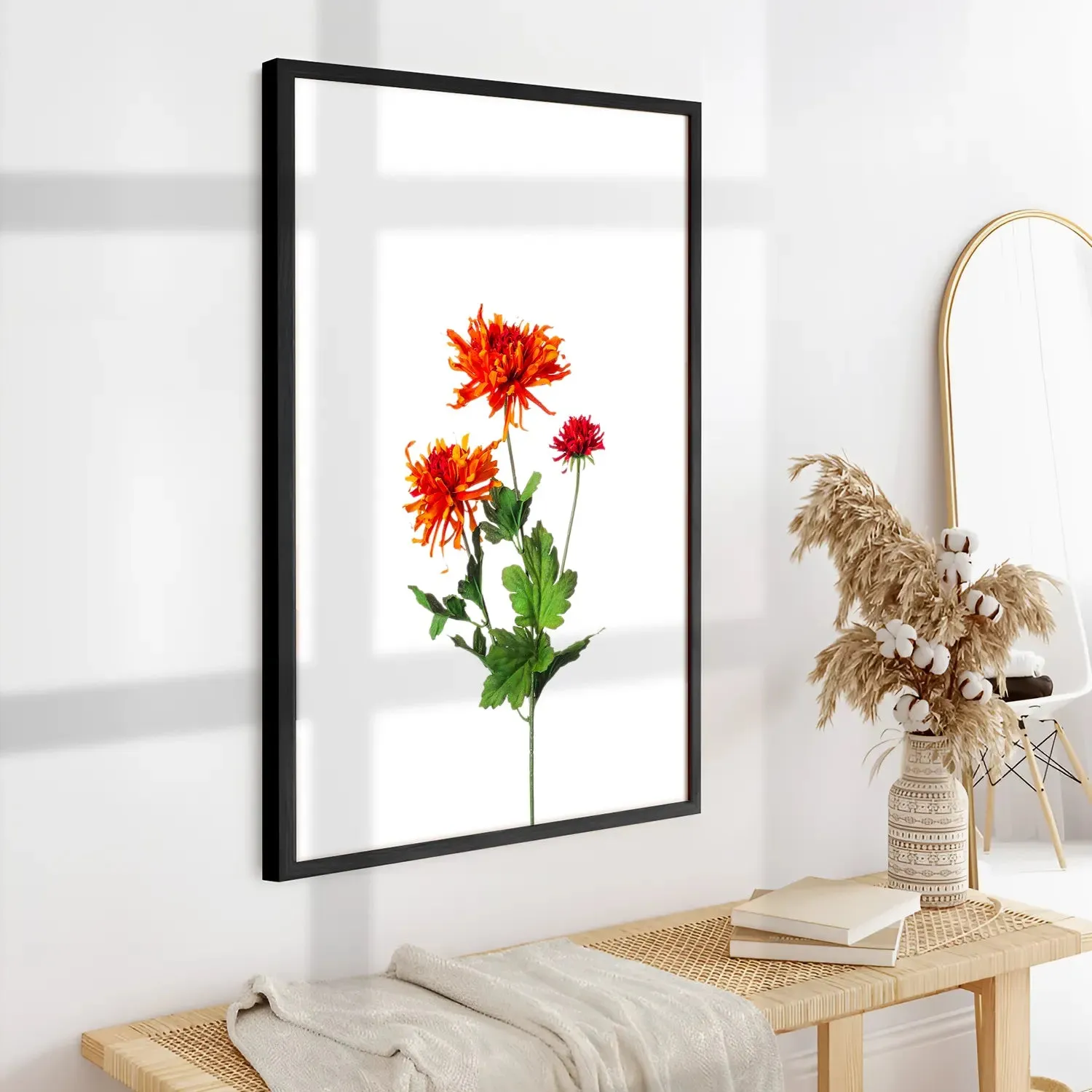 Beautiful Flower Plant Nature Painting