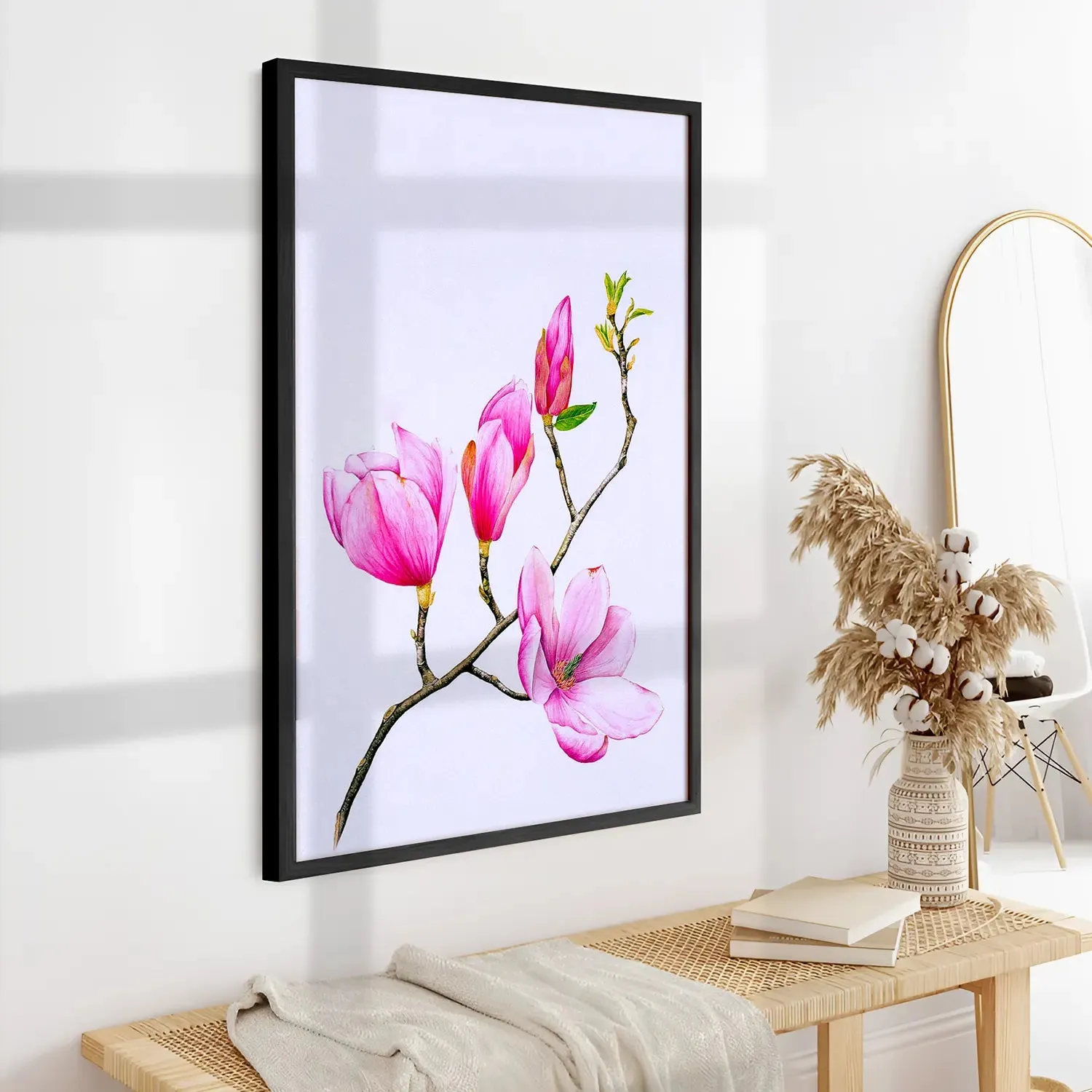Beautiful Lilly Flowers Artwork Painting
