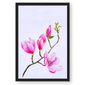 Beautiful Lilly Flowers Artwork Painting