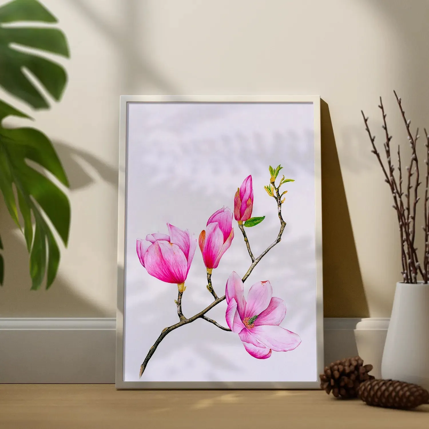 Beautiful Lilly Flowers Artwork Painting