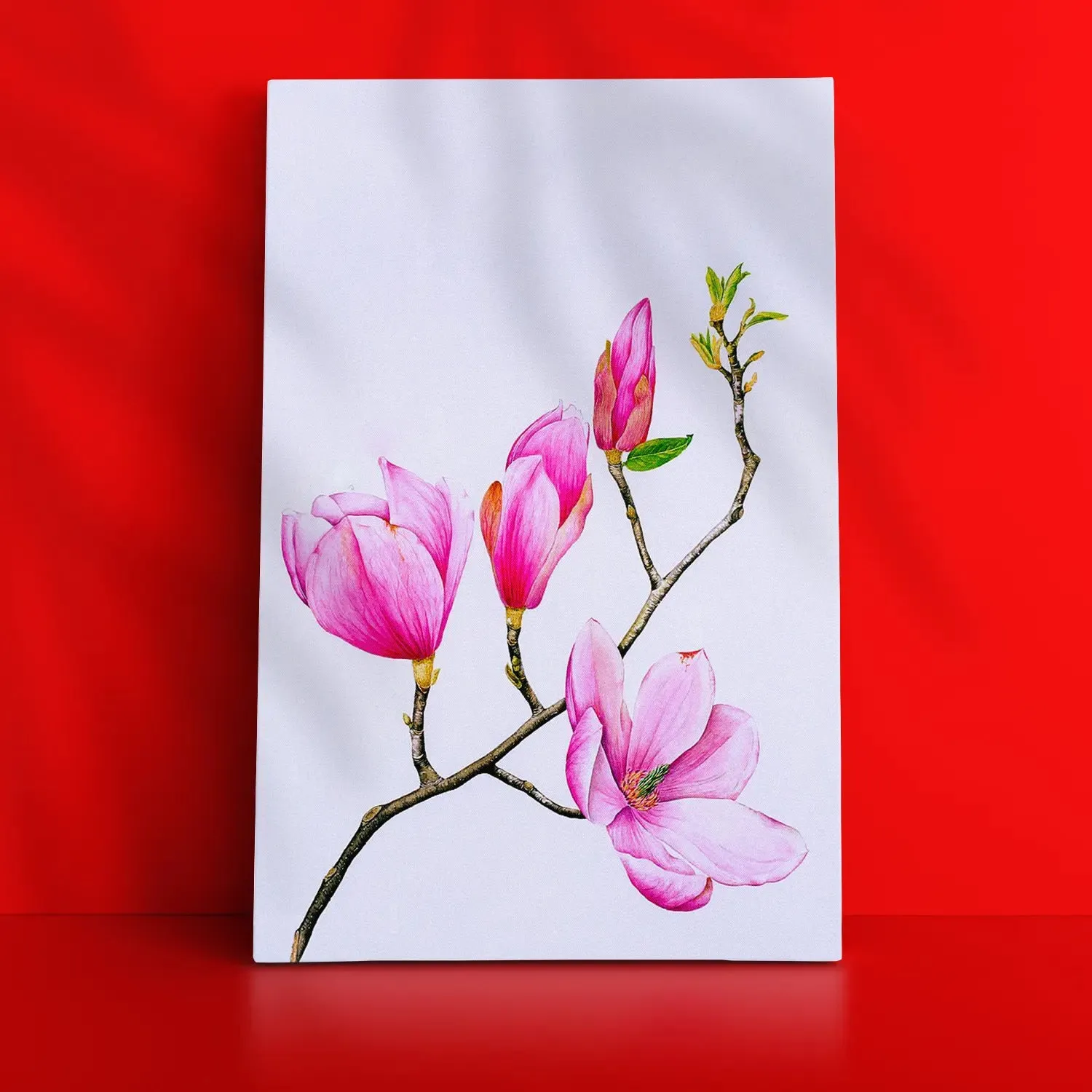 Beautiful Lilly Flowers Artwork Painting