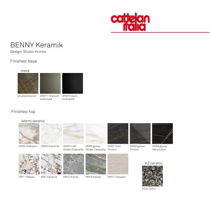 BENNY Keramik Coffee Table 36