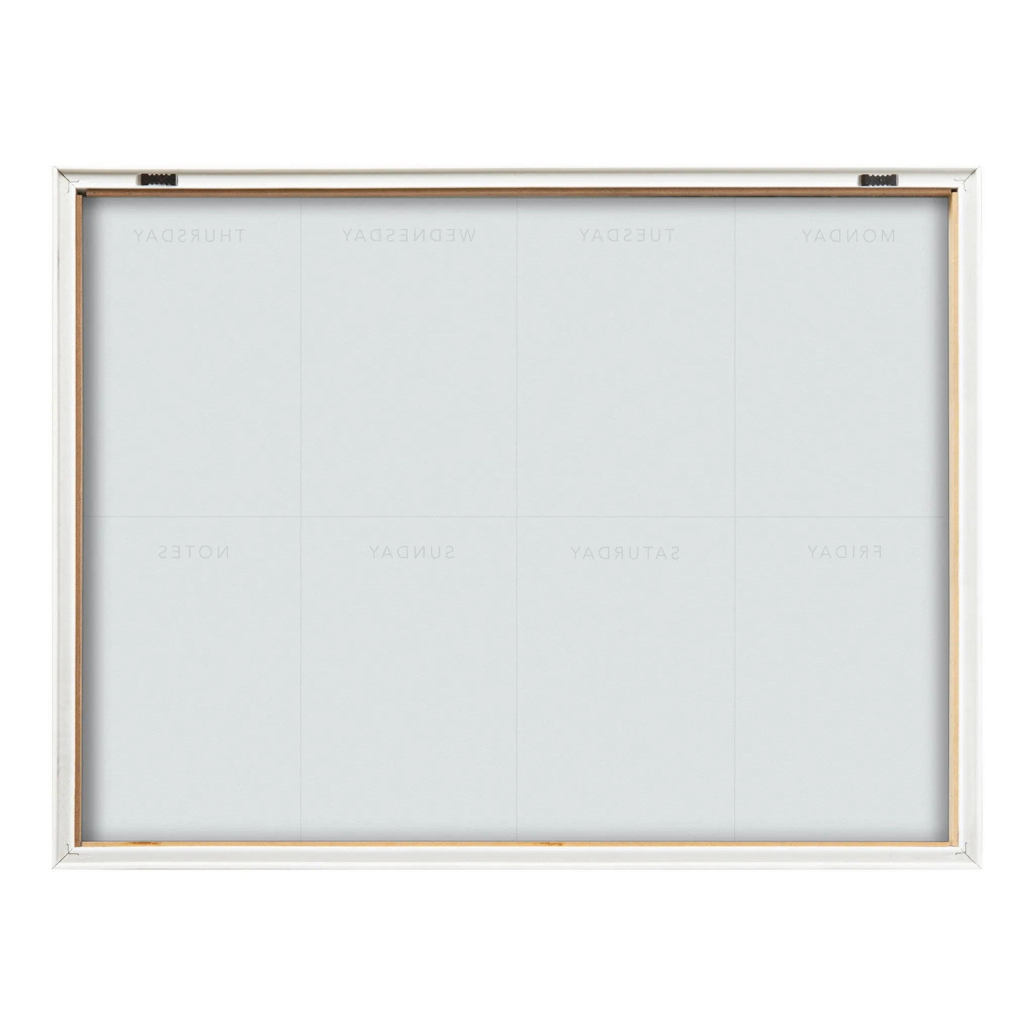 Blake This Week Framed Printed Glass by The Creative Bunch Studio