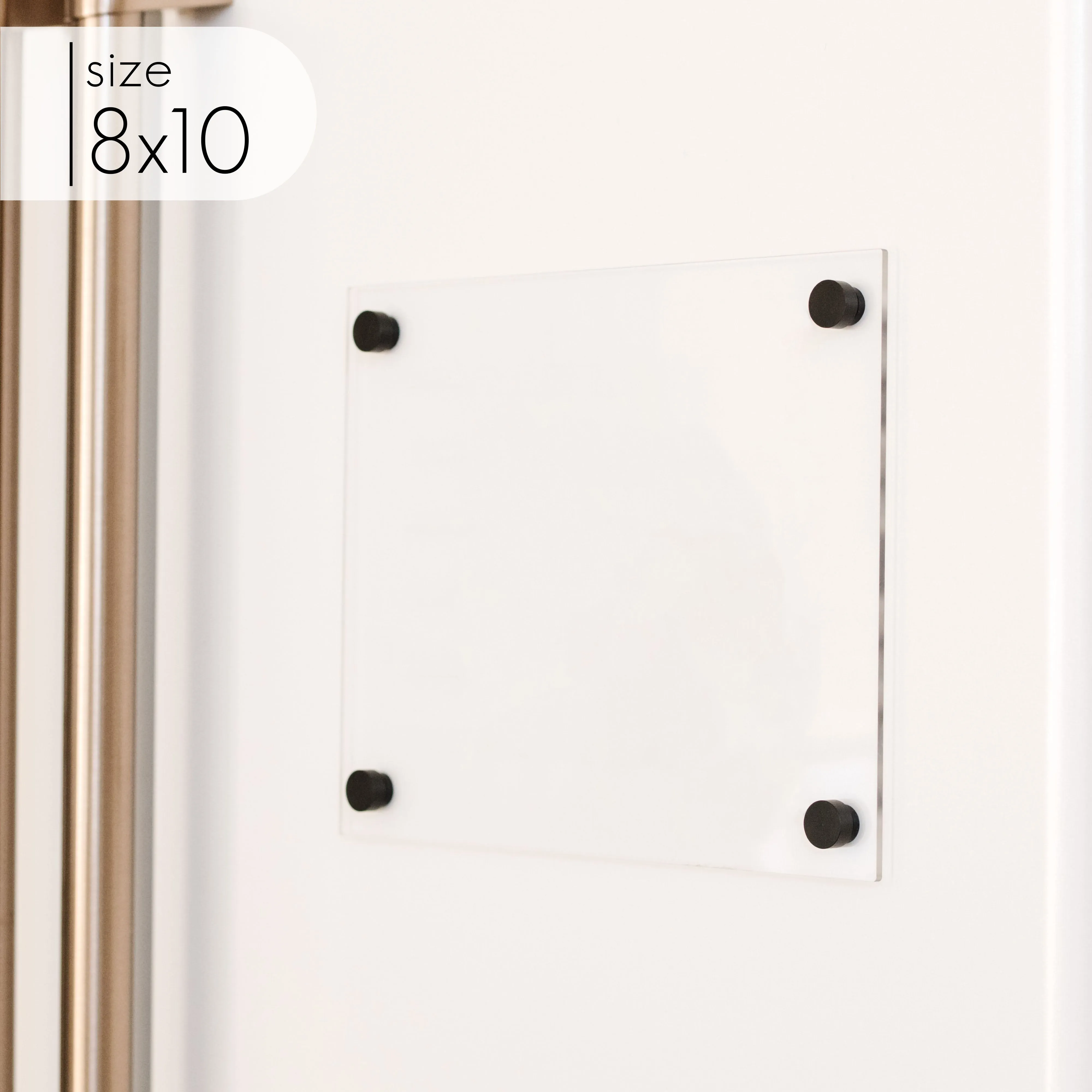 Blank Fridge Board | Acrylic Dry-Erase Board