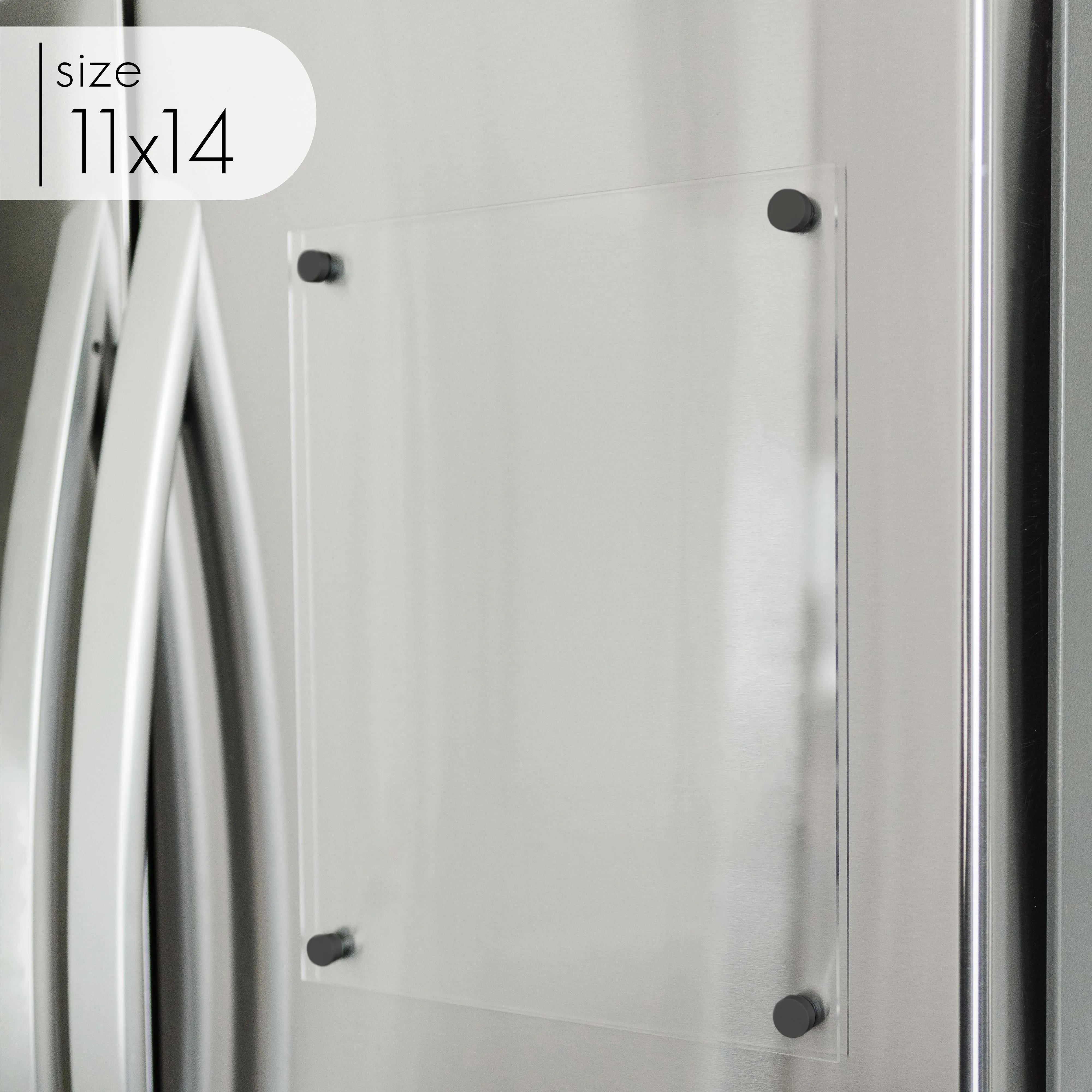 Blank Fridge Board | Acrylic Dry-Erase Board