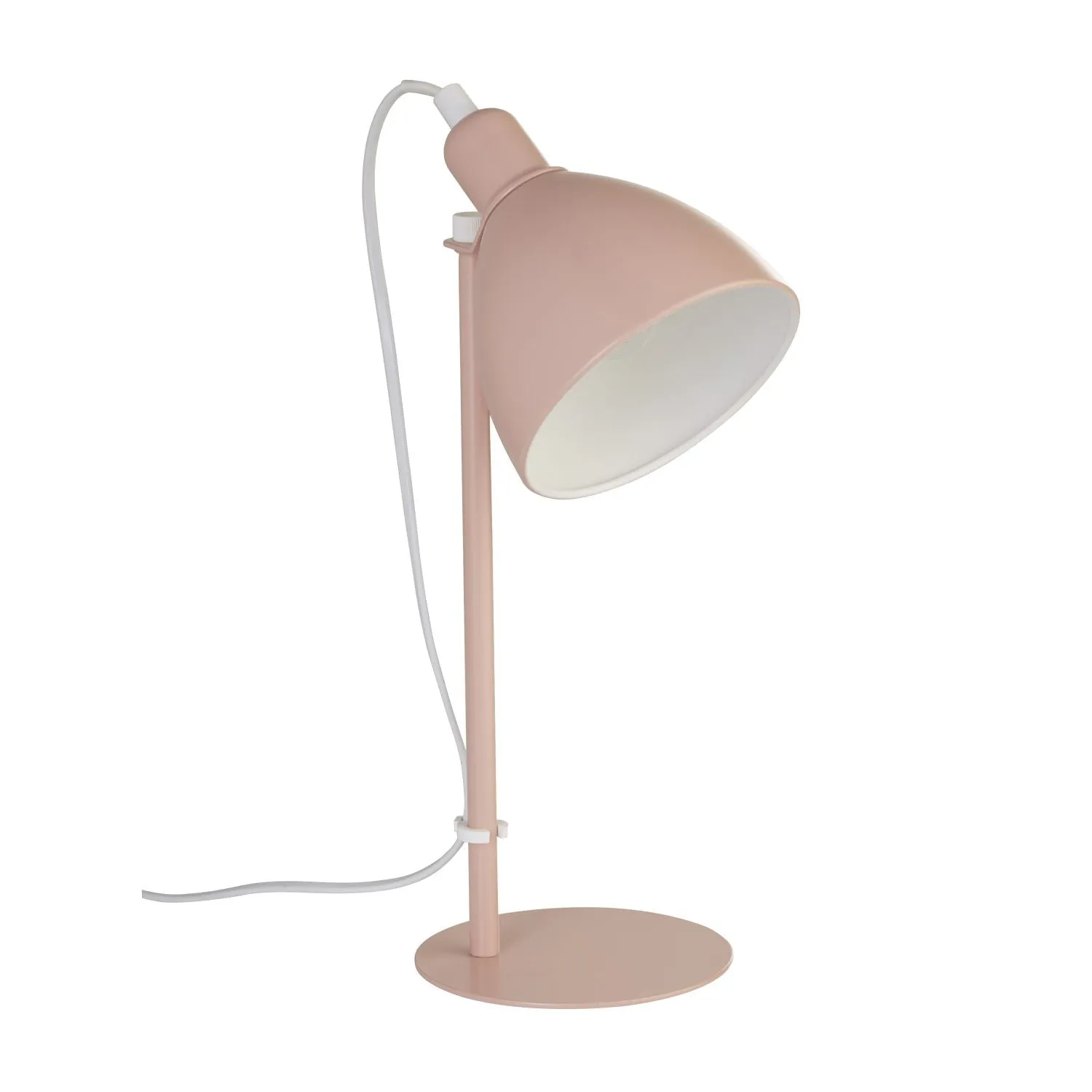 Blush Pink Desk Task Lamp