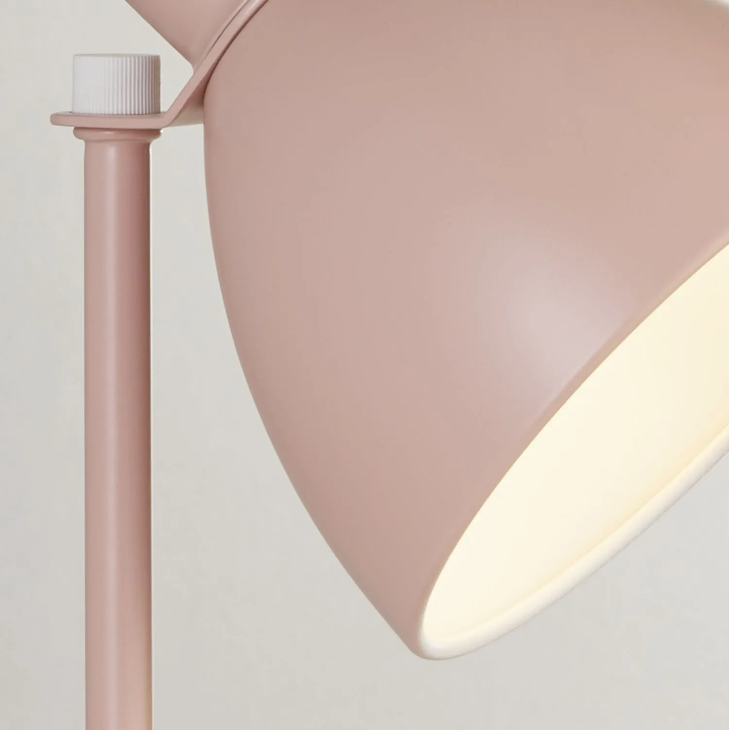 Blush Pink Desk Task Lamp