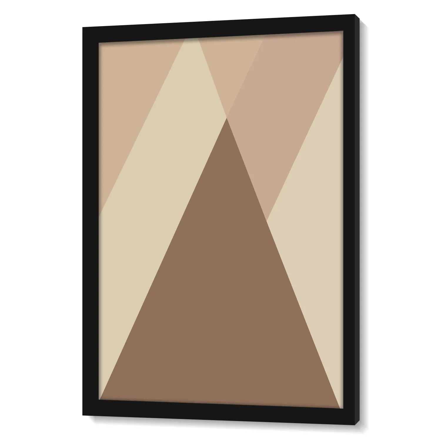 BOHO Inspired Colors in Modern Art of Mountains