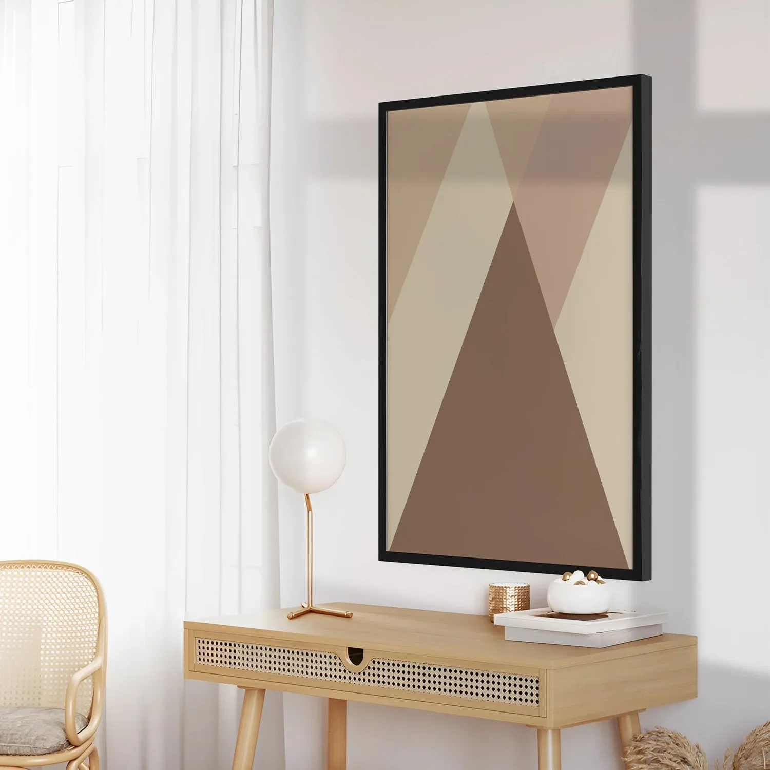 BOHO Inspired Colors in Modern Art of Mountains