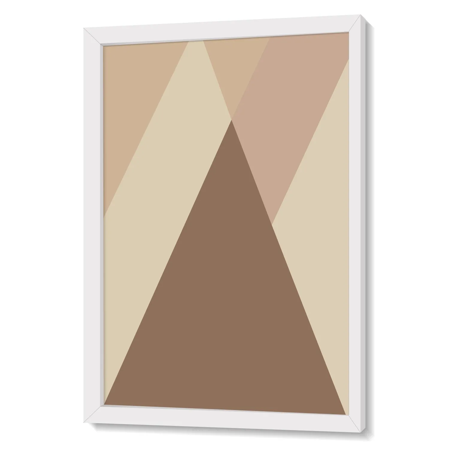 BOHO Inspired Colors in Modern Art of Mountains