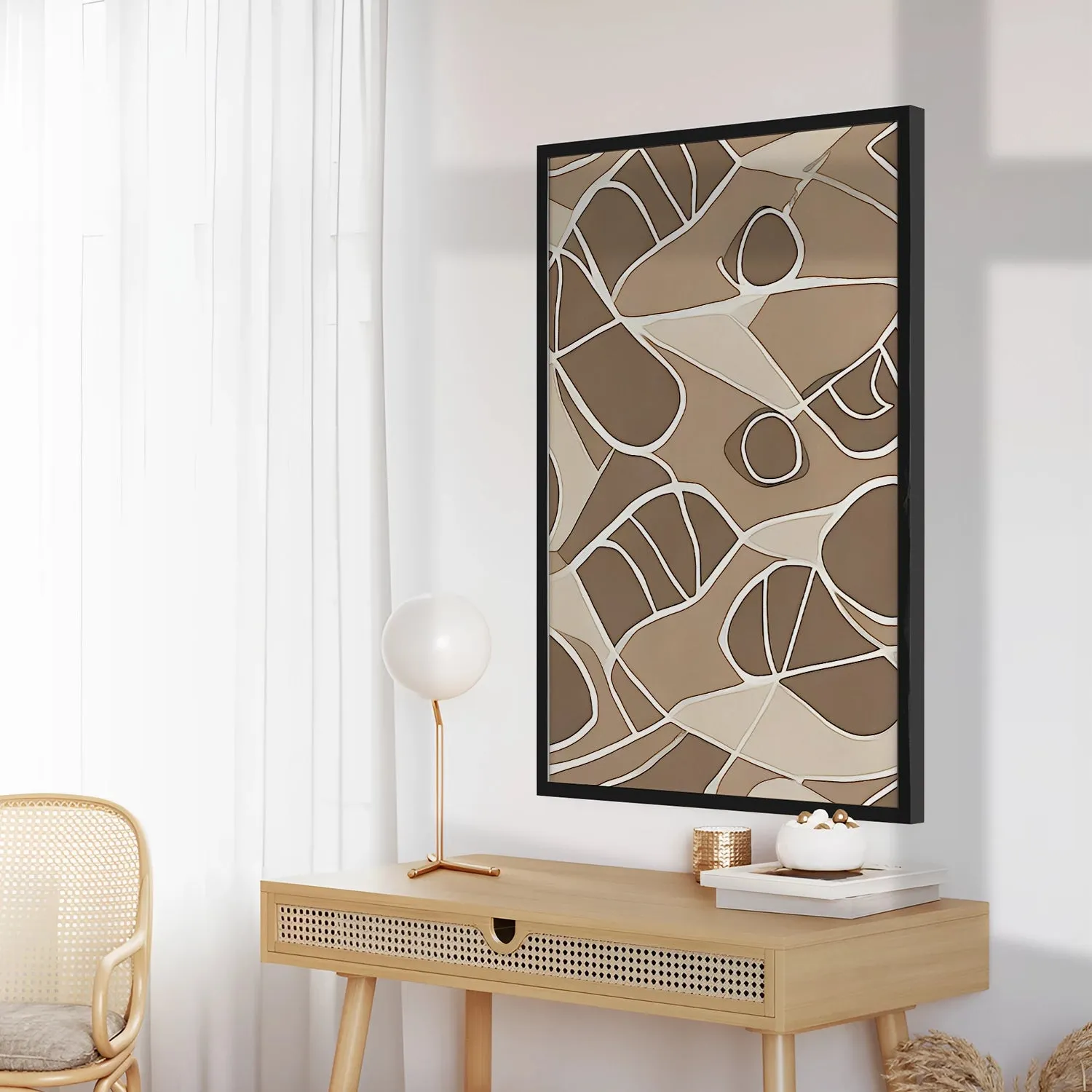 BOHO Inspired Earthy Tone Artwork - II