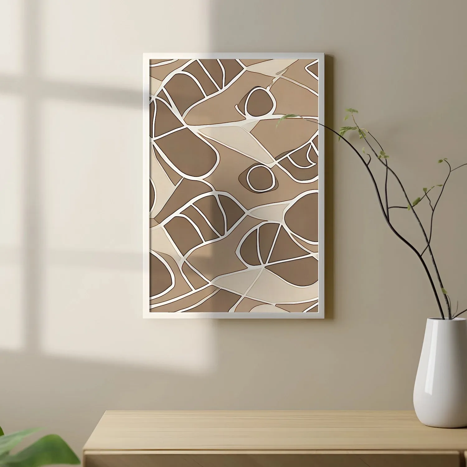 BOHO Inspired Earthy Tone Artwork - II