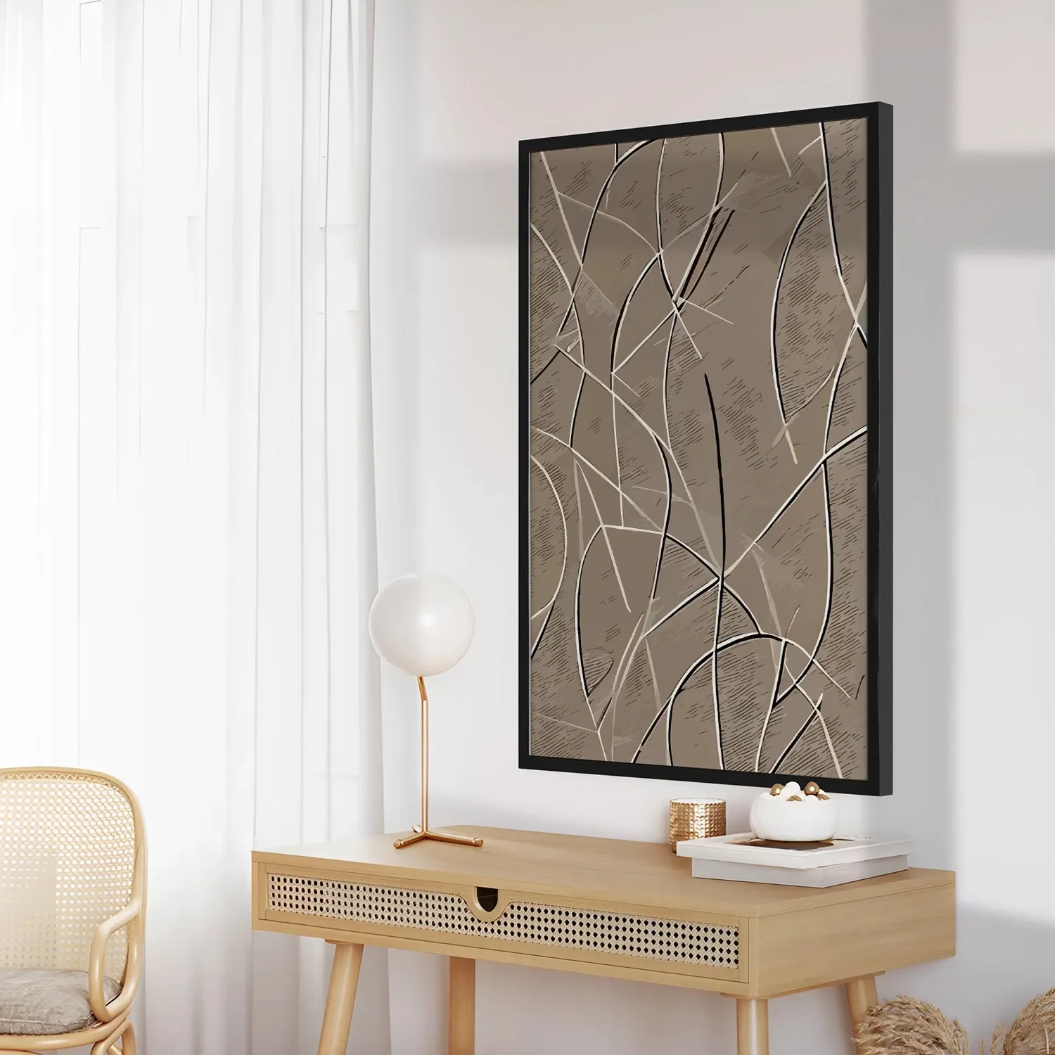 BOHO Inspired Earthy Tone Artwork