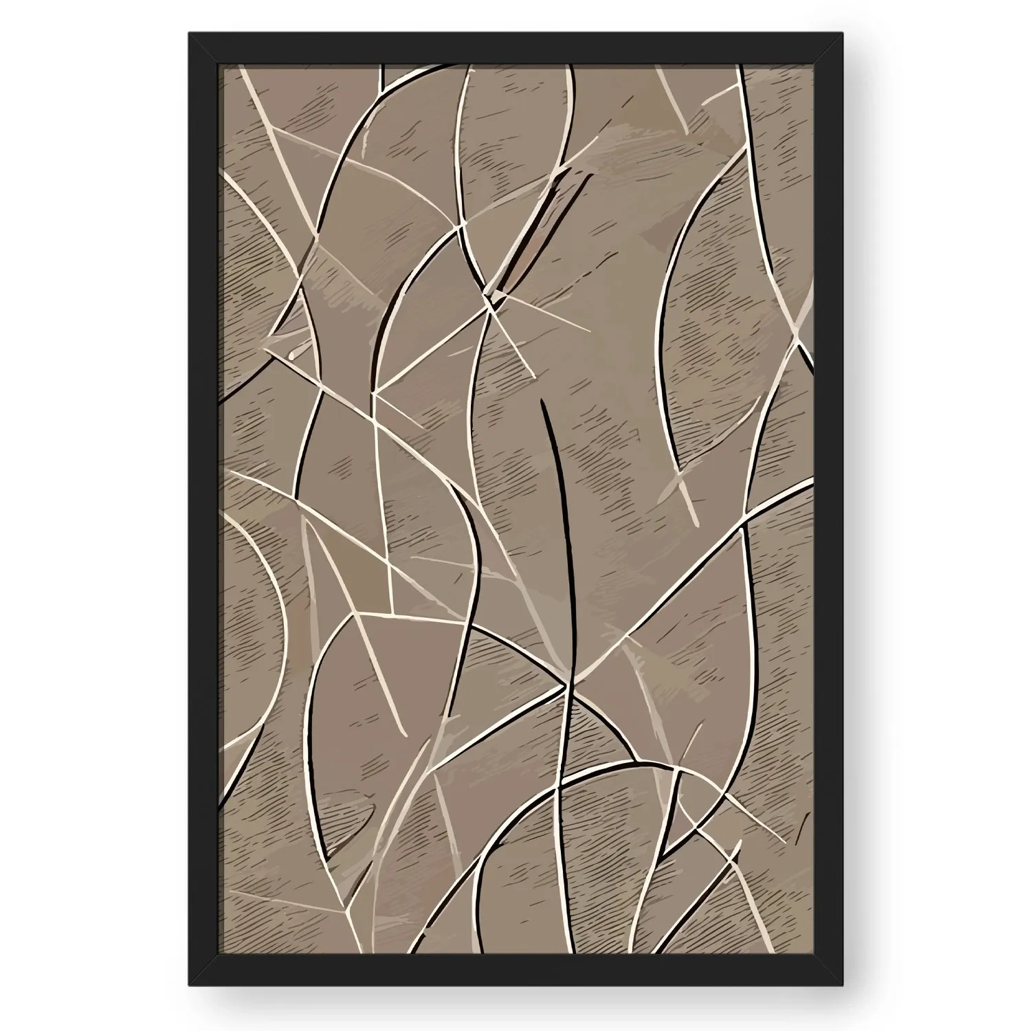 BOHO Inspired Earthy Tone Artwork