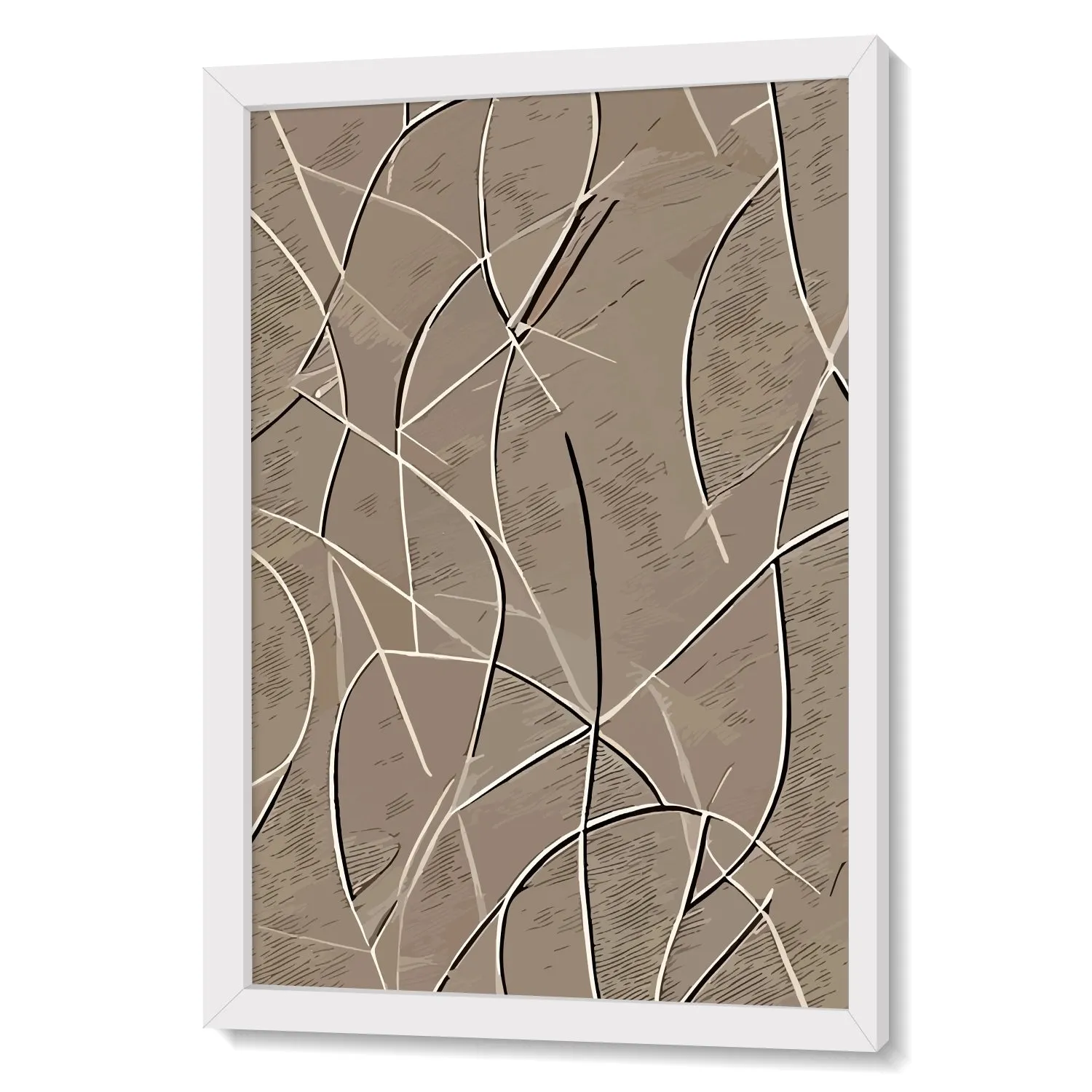 BOHO Inspired Earthy Tone Artwork