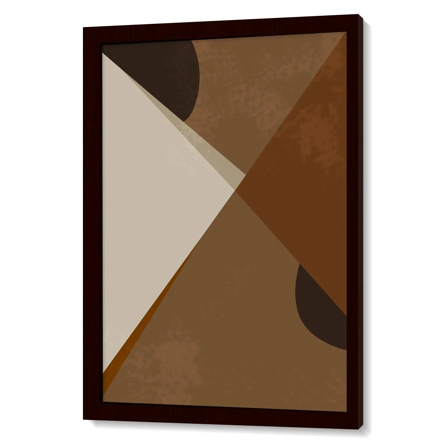 BOHO Inspired Triangles In Brown Shades