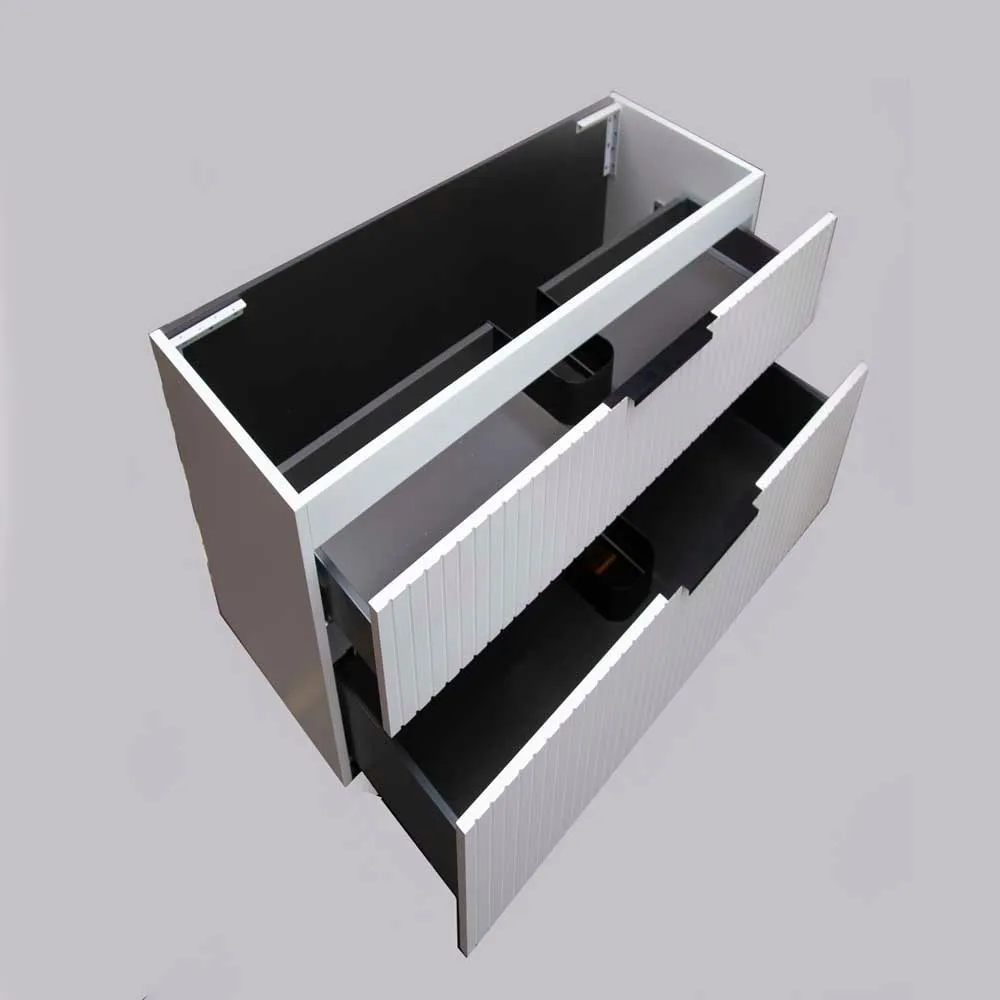 Bronte 750mm Wall Hung Bathroom Vanity - Matte White