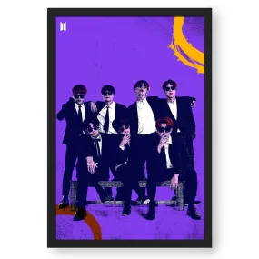 BTS Squad - Purple Backdrop