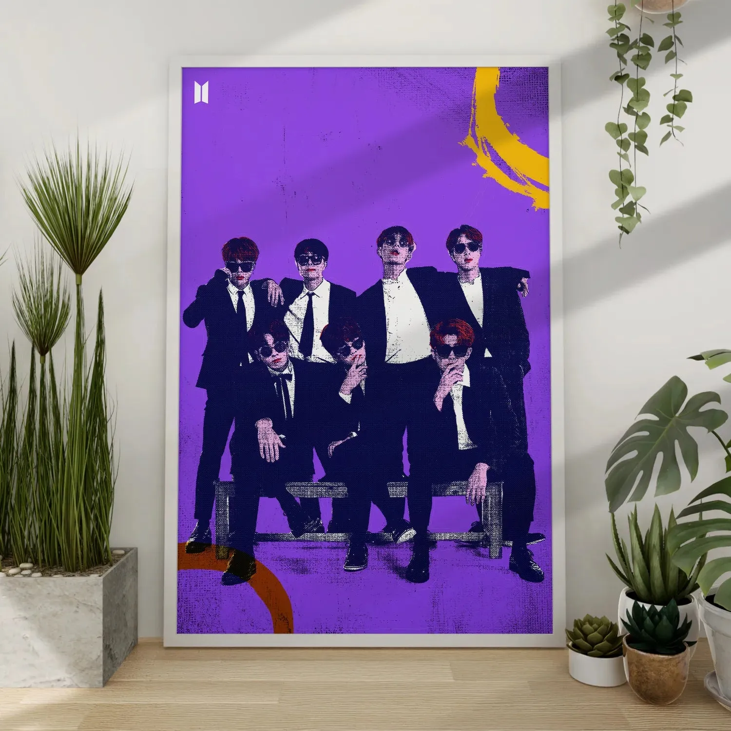 BTS Squad - Purple Backdrop