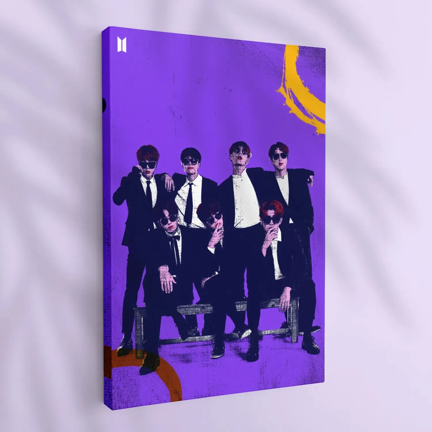 BTS Squad - Purple Backdrop