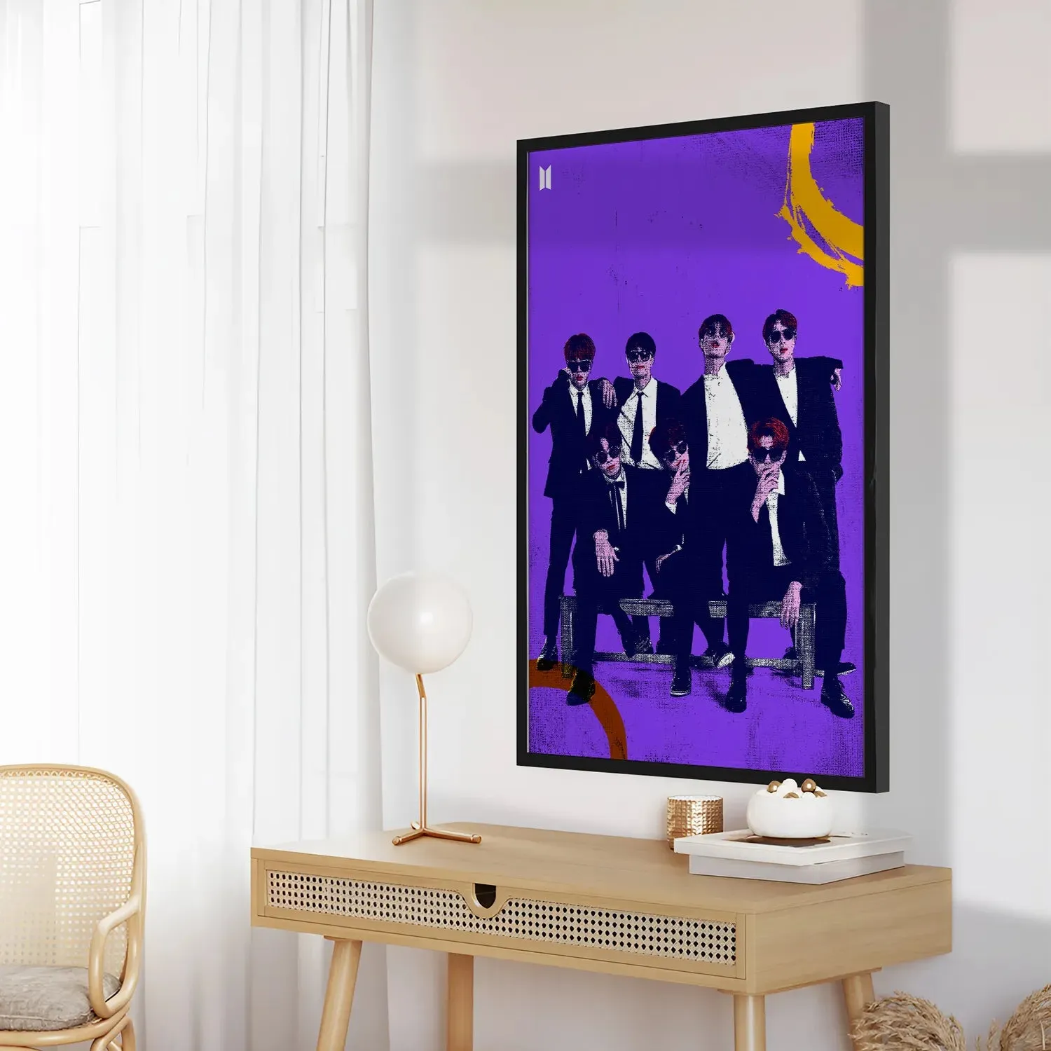 BTS Squad - Purple Backdrop