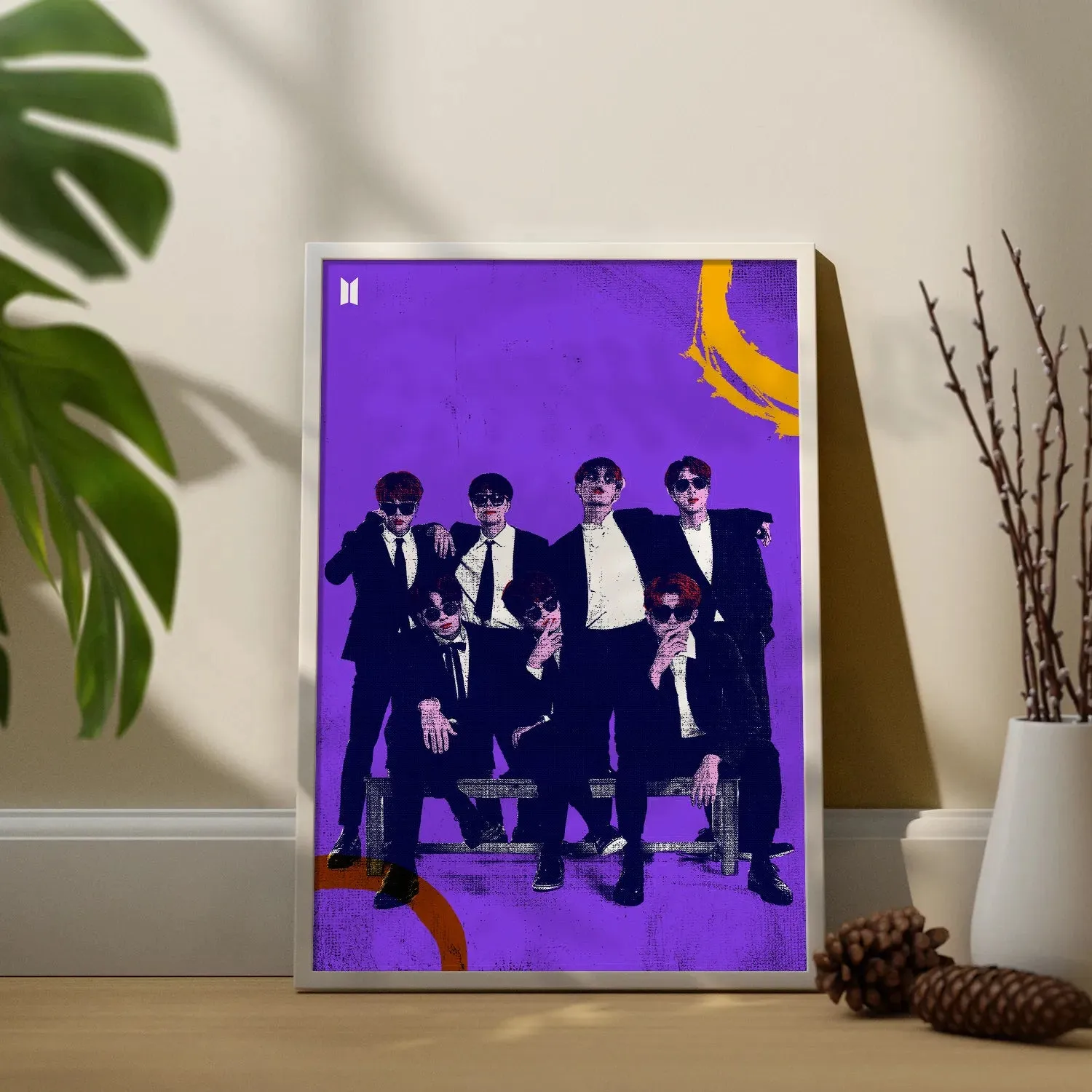 BTS Squad - Purple Backdrop