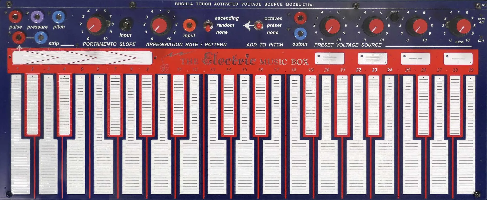 Buchla LEM218v3 - Standalone Capacitive Touch Keyboard Controller